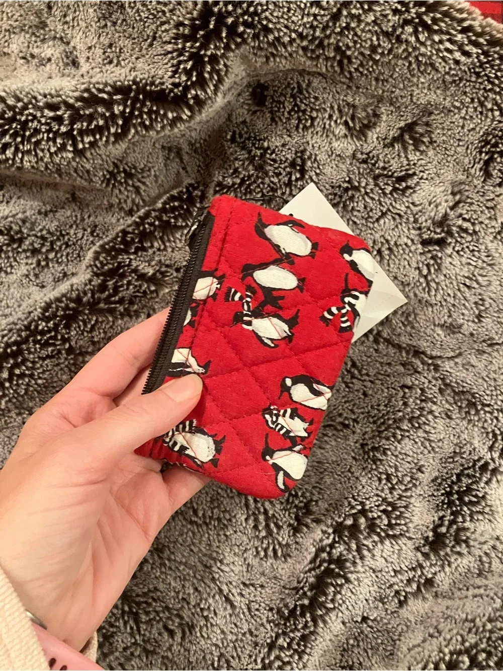 NWT Vera Bradley Penguin 🐧 coin pouch